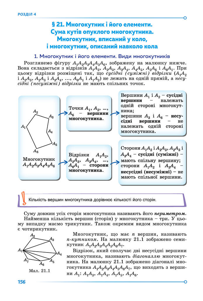 Підручник Геометрія 8 клас Істер (2025)