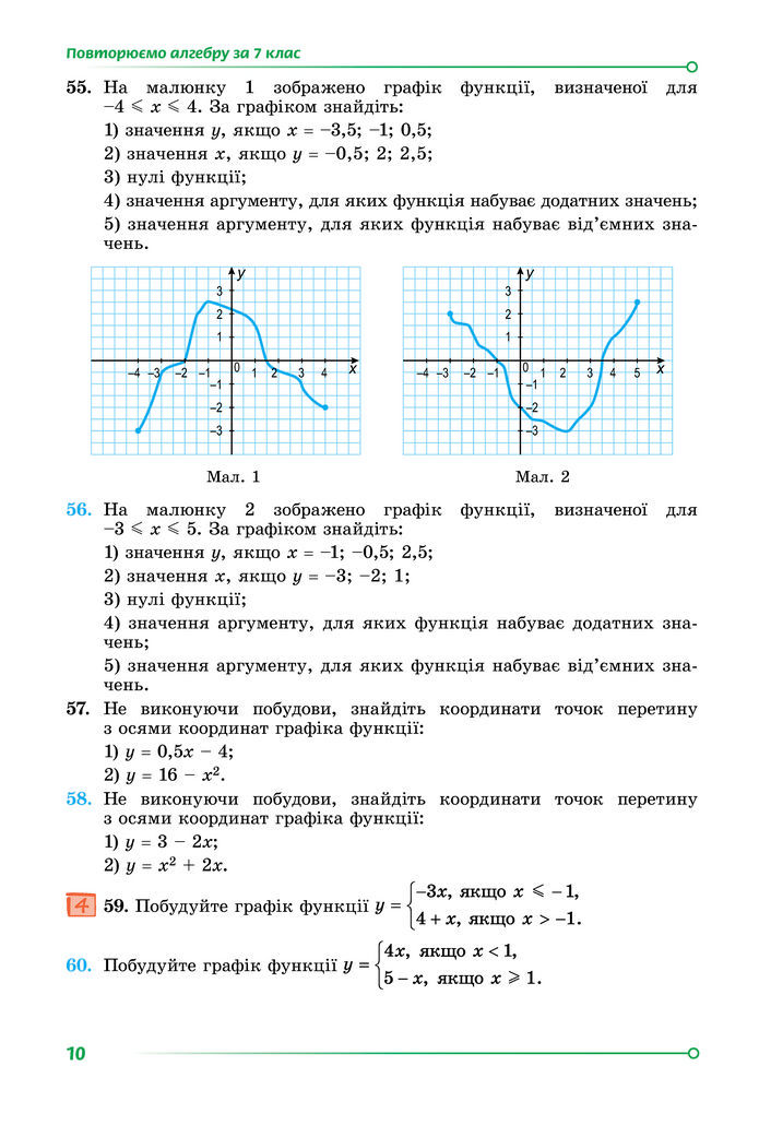 Підручник Математика 8 клас Істер (2025) - 1 ЧАСТИНА