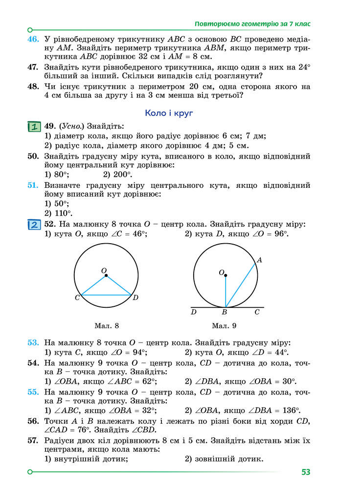 Підручник Математика 8 клас Істер (2025) - 1 ЧАСТИНА