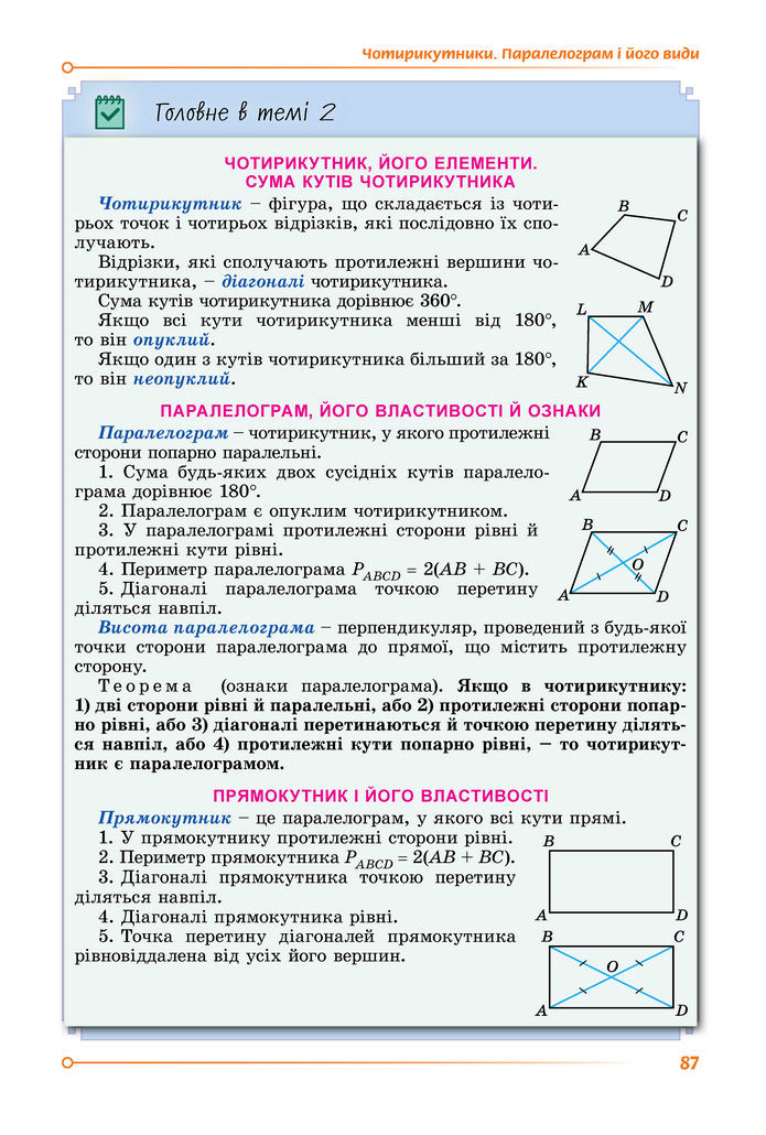 Підручник Математика 8 клас Істер (2025) - 1 ЧАСТИНА
