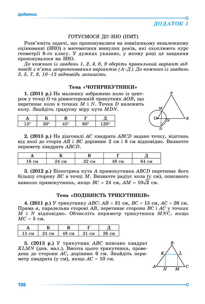 Підручник Математика 8 клас Істер (2025) - 2 ЧАСТИНА