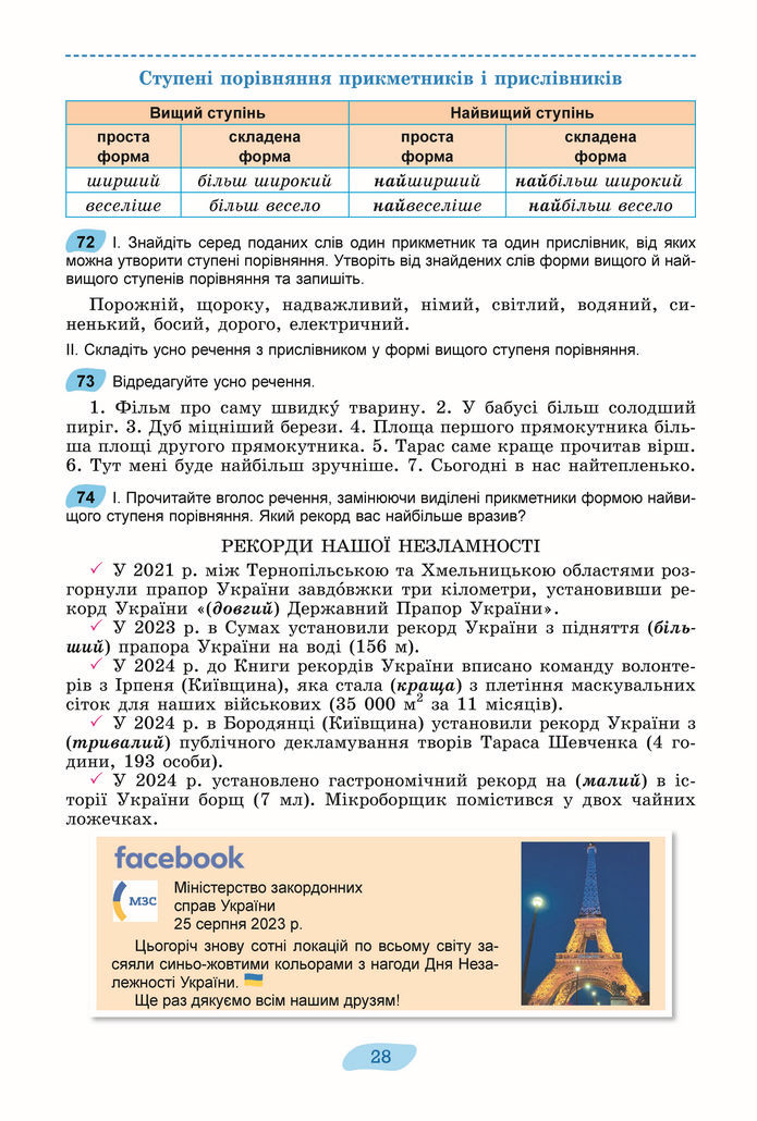 Підручник Українська мова 8 клас Заболотний (2025)