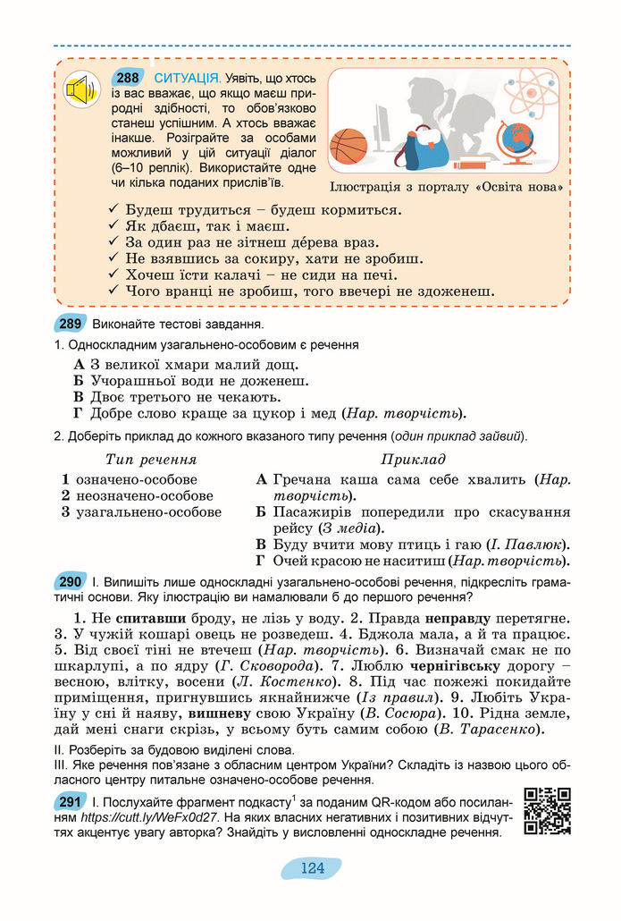 Підручник Українська мова 8 клас Заболотний (2025)