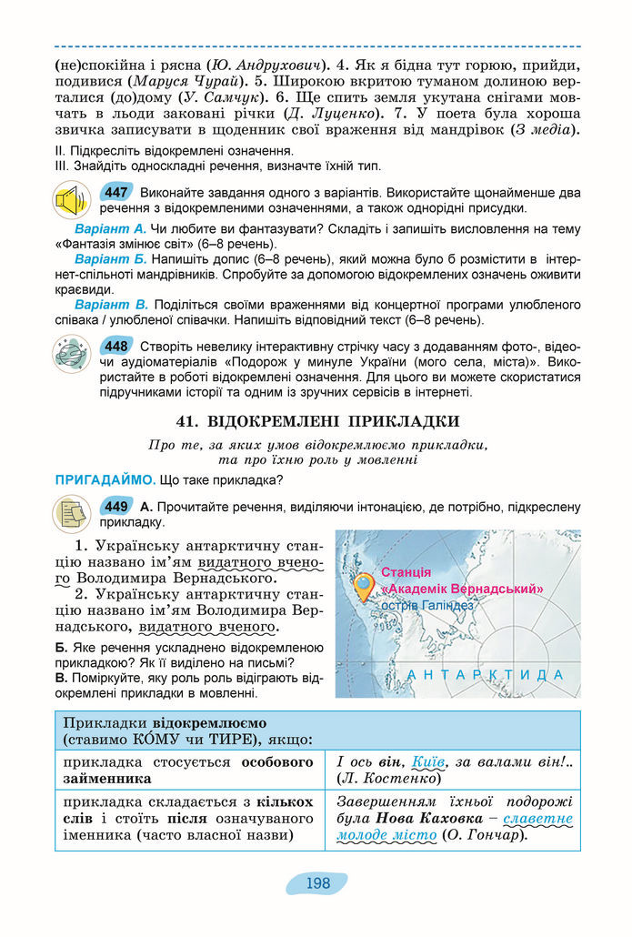 Підручник Українська мова 8 клас Заболотний (2025)