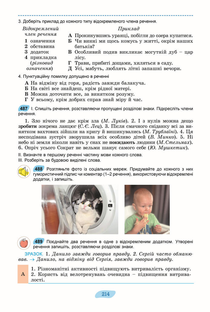 Підручник Українська мова 8 клас Заболотний (2025)