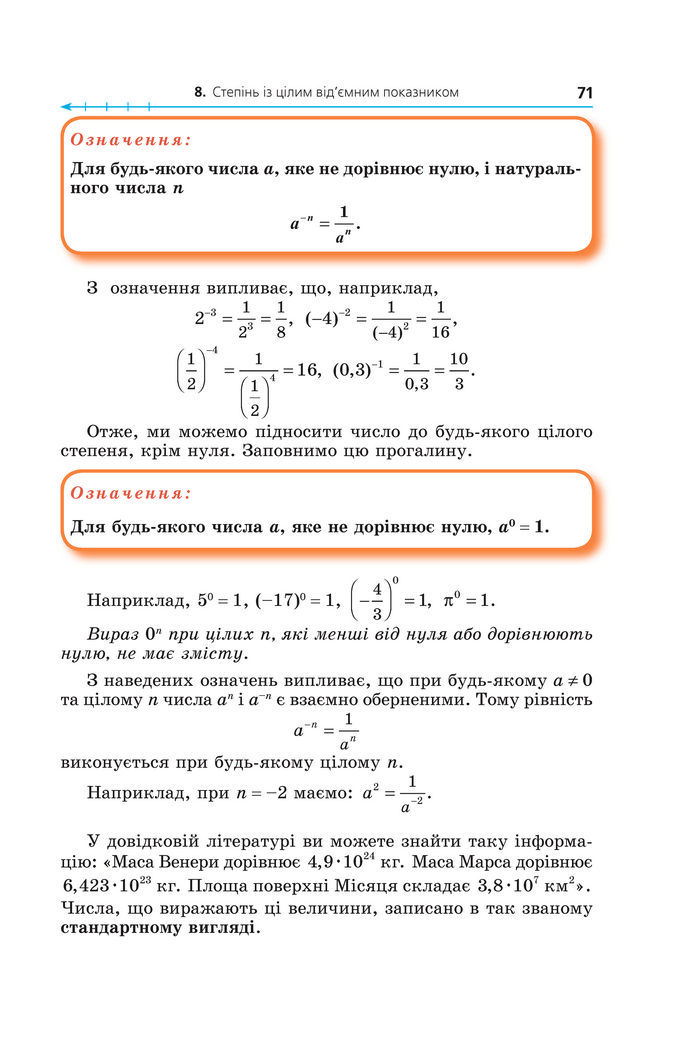 Підручник Алгебра 8 клас Мерзляк (2025)