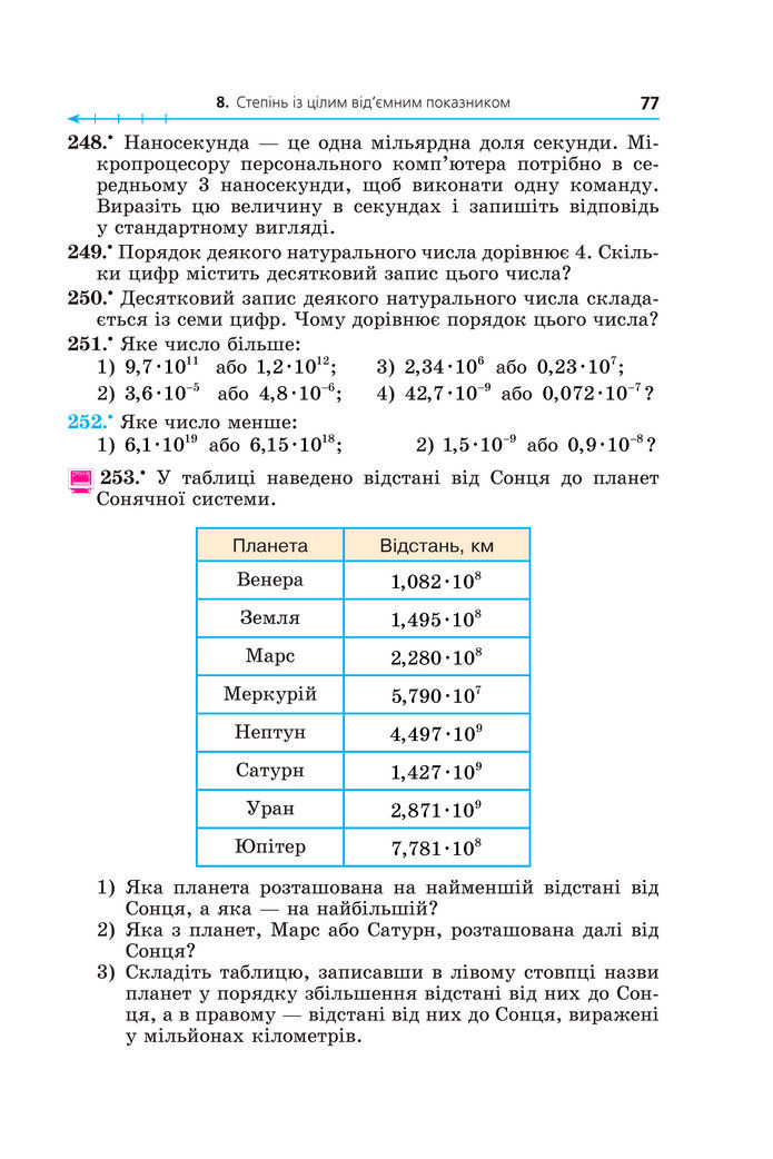 Підручник Алгебра 8 клас Мерзляк (2025)