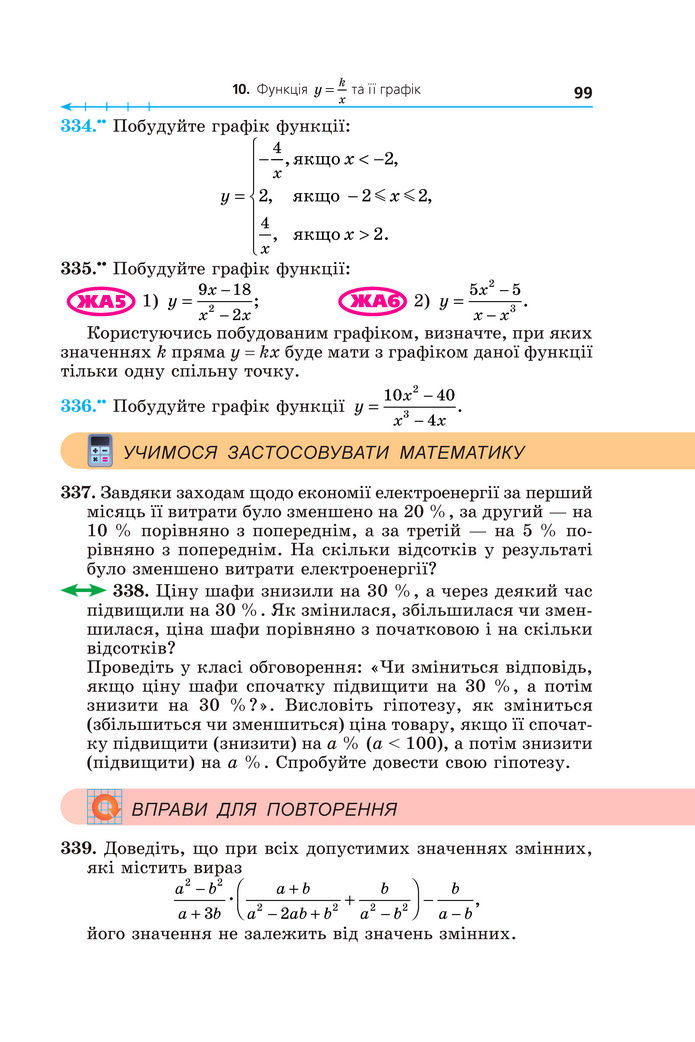 Підручник Алгебра 8 клас Мерзляк (2025)