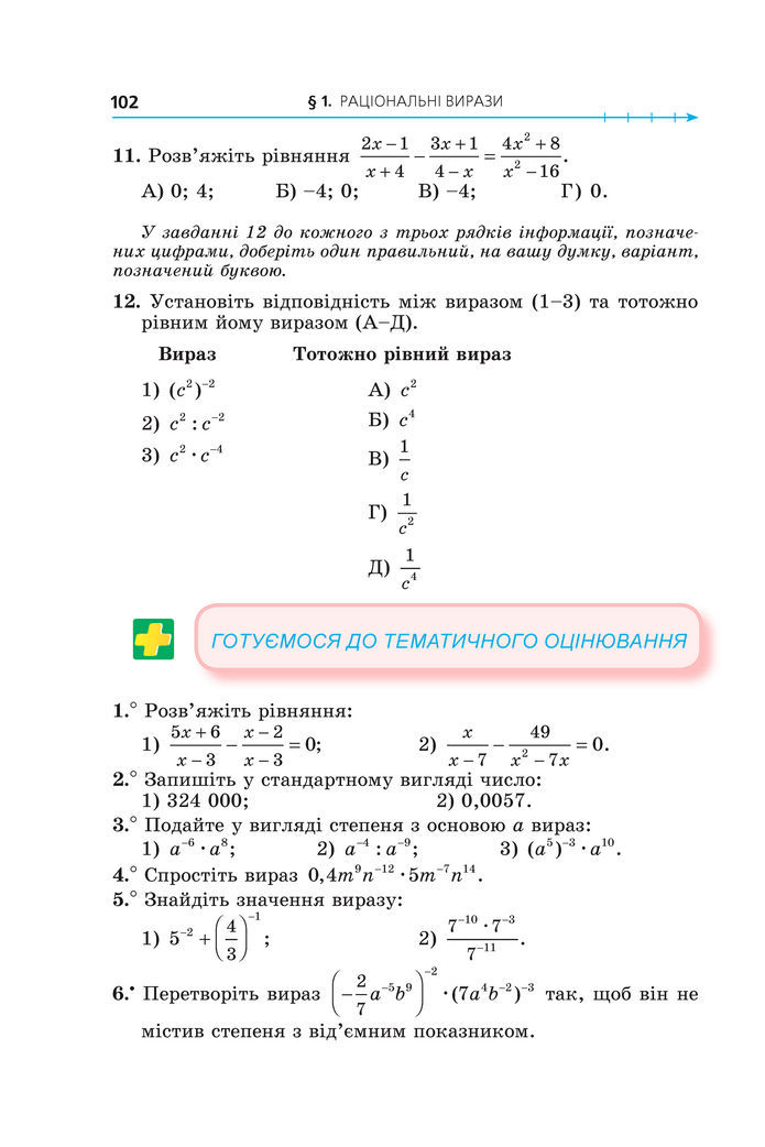 Підручник Алгебра 8 клас Мерзляк (2025)