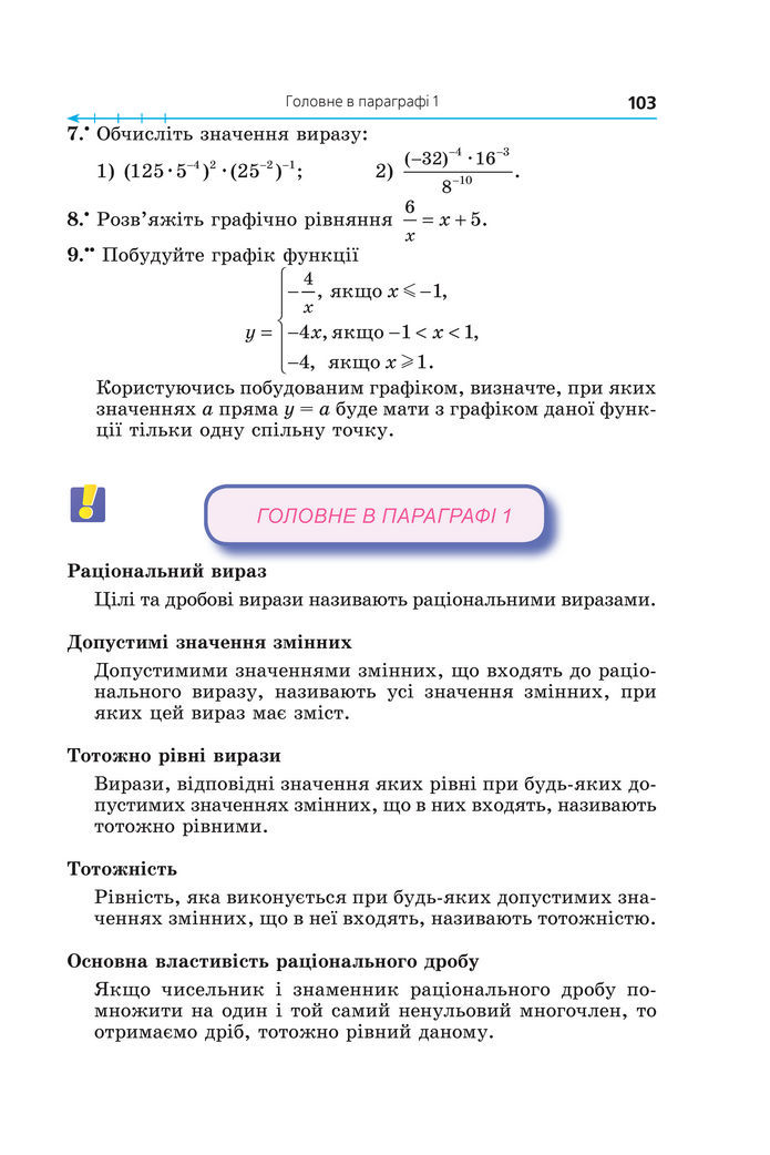 Підручник Алгебра 8 клас Мерзляк (2025)