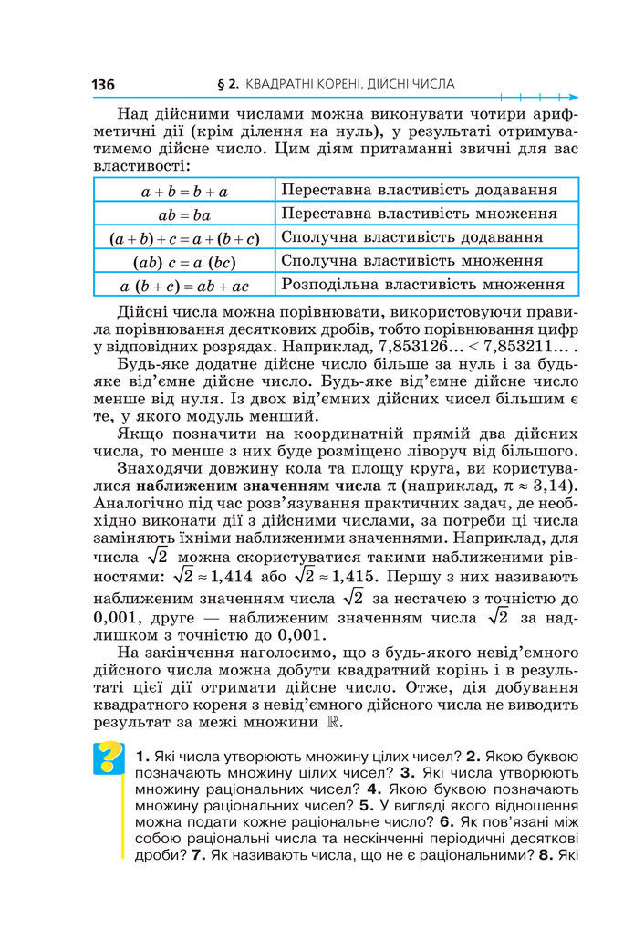 Підручник Алгебра 8 клас Мерзляк (2025)