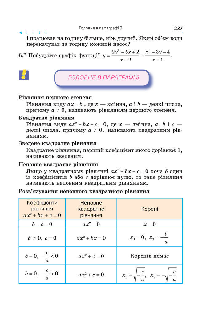 Підручник Алгебра 8 клас Мерзляк (2025)
