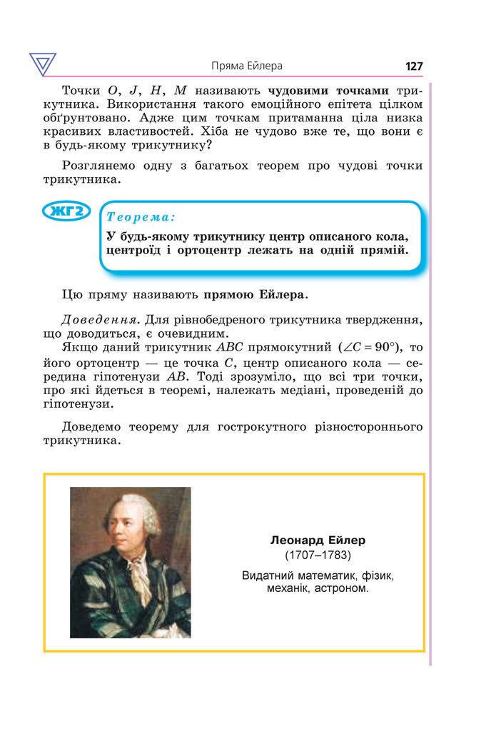 Підручник Геометрія 8 клас Мерзляк (2025)