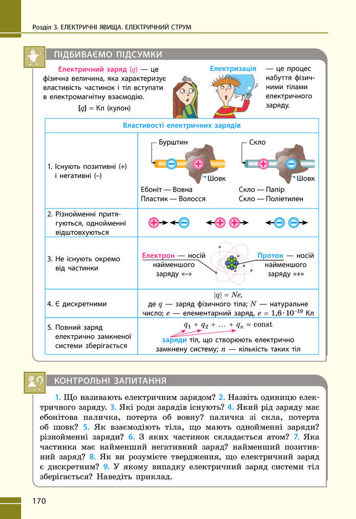 Підручник Фізика 8 клас Бар'яхтар (2025)