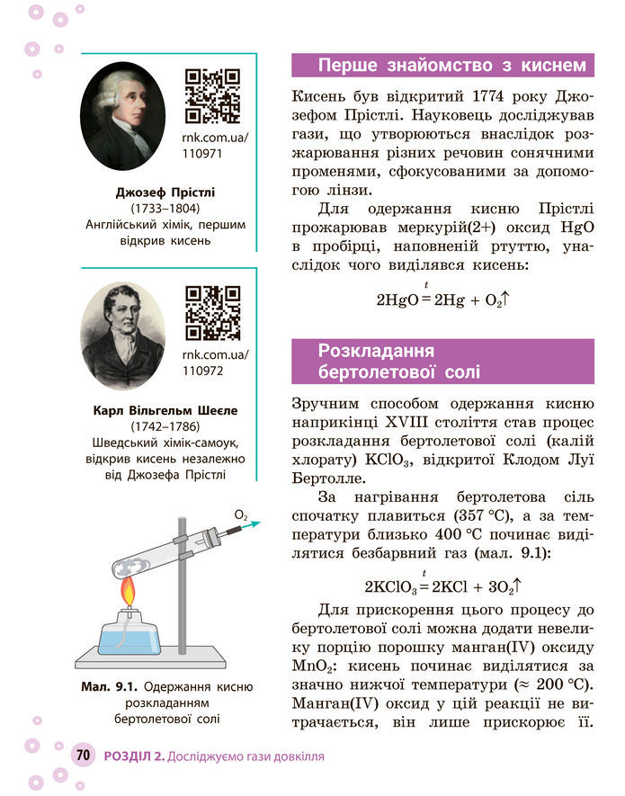 Підручник Хімія 8 клас Григорович (2025)