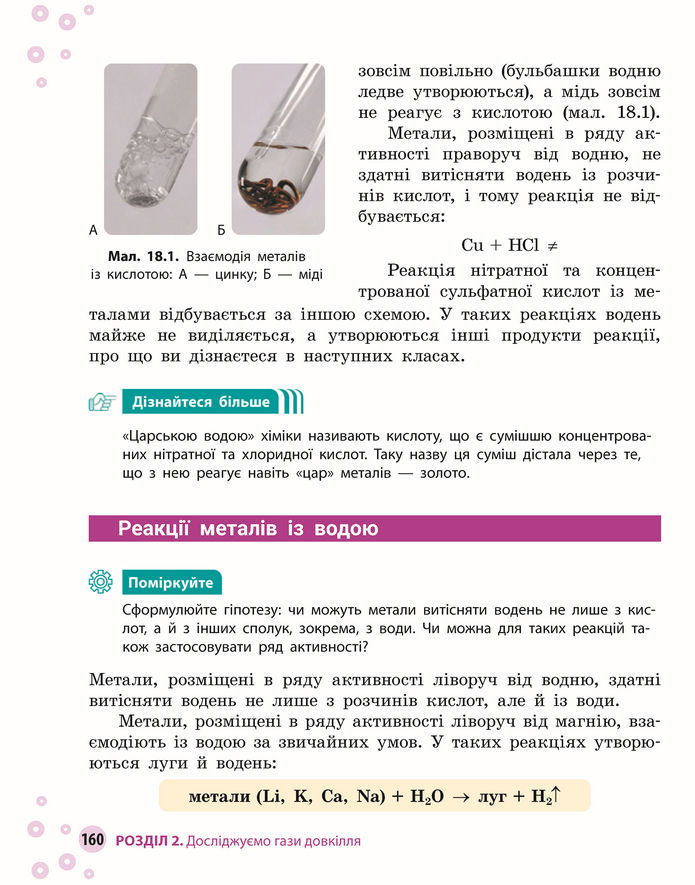 Підручник Хімія 8 клас Григорович (2025)
