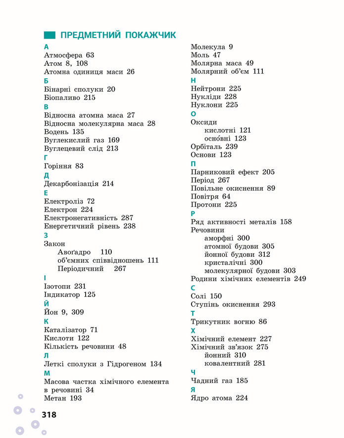 Підручник Хімія 8 клас Григорович (2025)