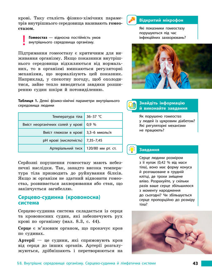 Підручник Біологія 8 клас Тагліна (2025)