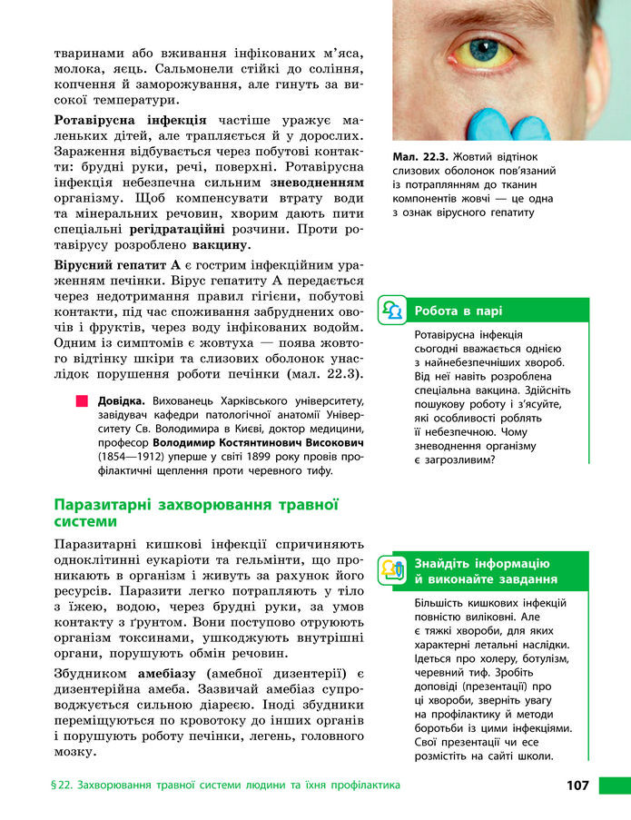 Підручник Біологія 8 клас Тагліна (2025)