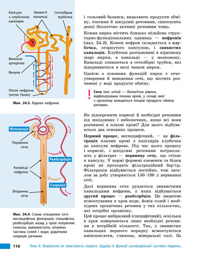 Підручник Біологія 8 клас Тагліна (2025)