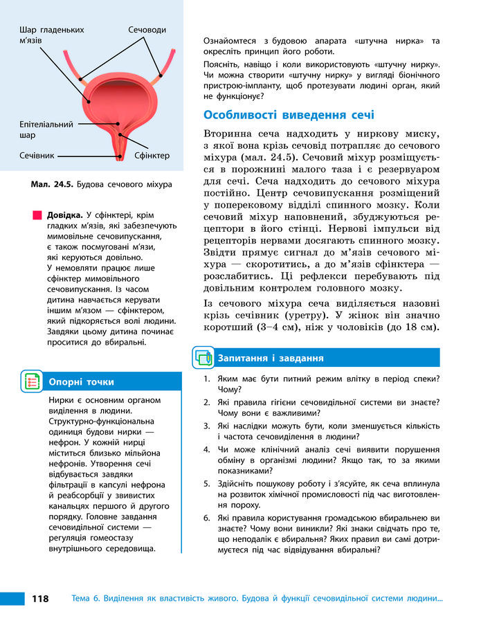 Підручник Біологія 8 клас Тагліна (2025)