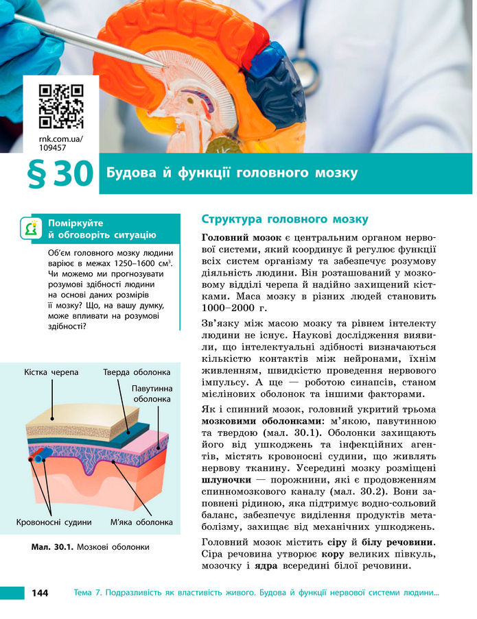 Підручник Біологія 8 клас Тагліна (2025)