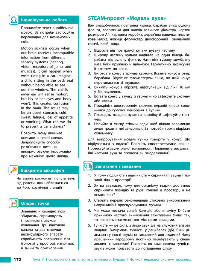 Підручник Біологія 8 клас Тагліна (2025)