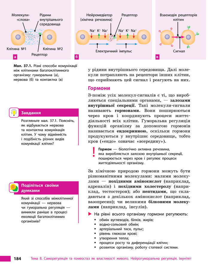 Підручник Біологія 8 клас Тагліна (2025)