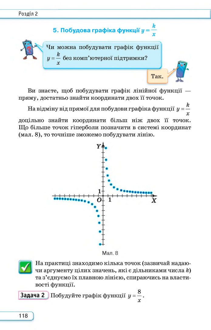 Підручник Алгебра 8 клас Тарасенкова (2025)