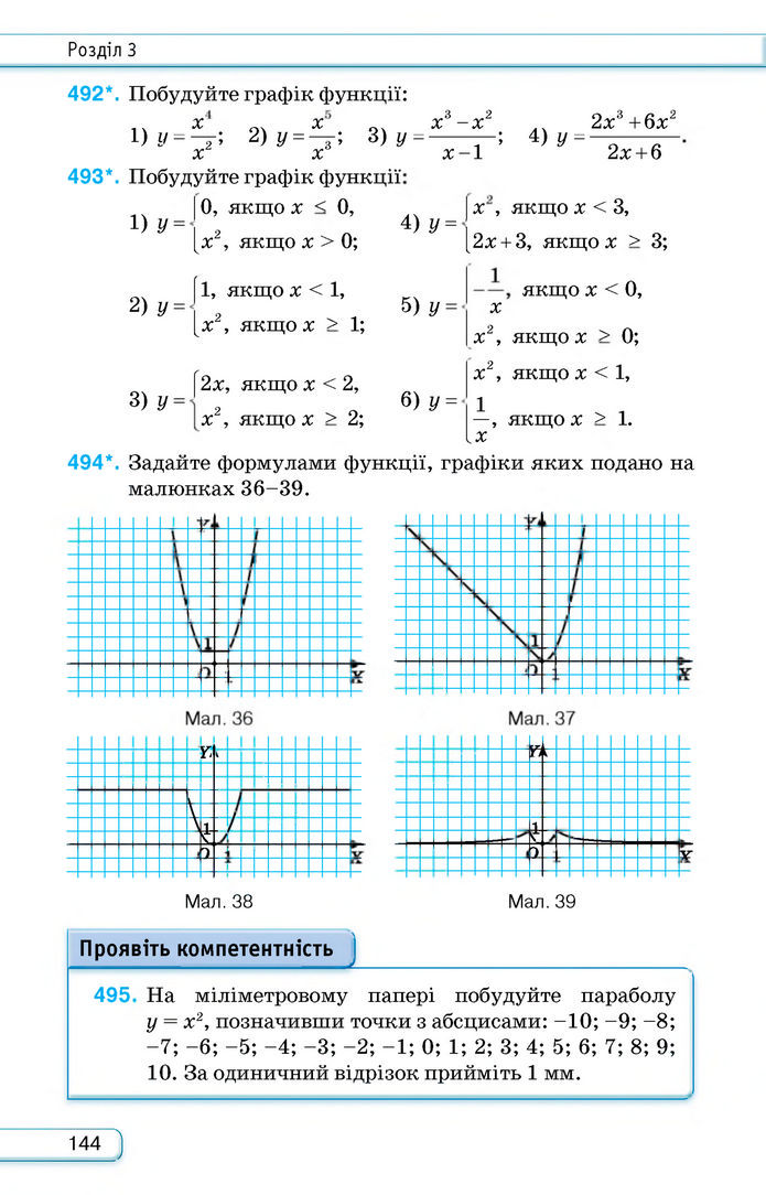 Підручник Алгебра 8 клас Тарасенкова (2025)