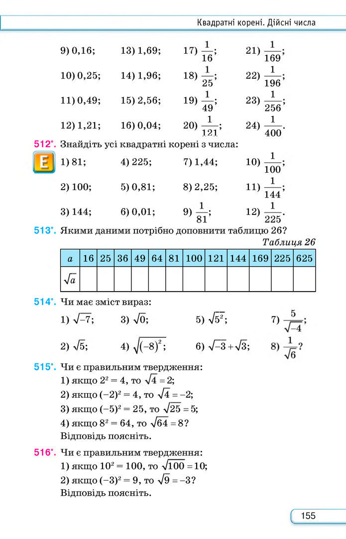Підручник Алгебра 8 клас Тарасенкова (2025)