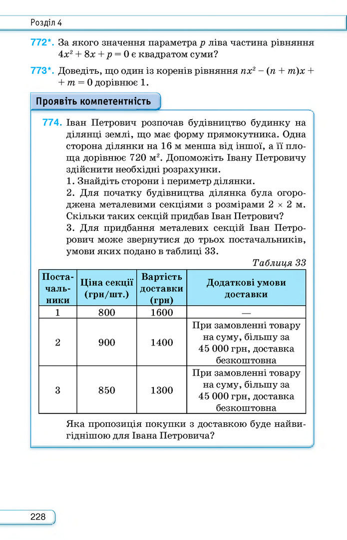 Підручник Алгебра 8 клас Тарасенкова (2025)