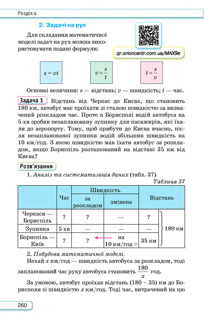 Підручник Алгебра 8 клас Тарасенкова (2025)