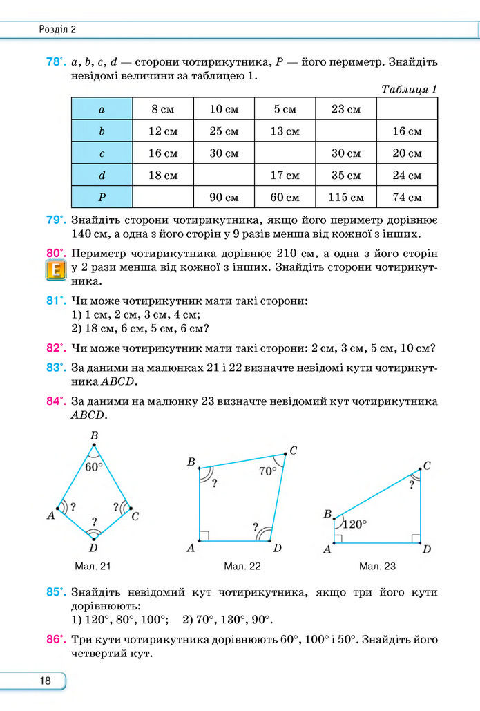 Підручник Геометрія 8 клас Бурда (2025)