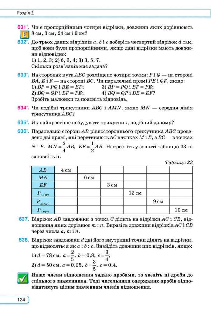 Підручник Геометрія 8 клас Бурда (2025)