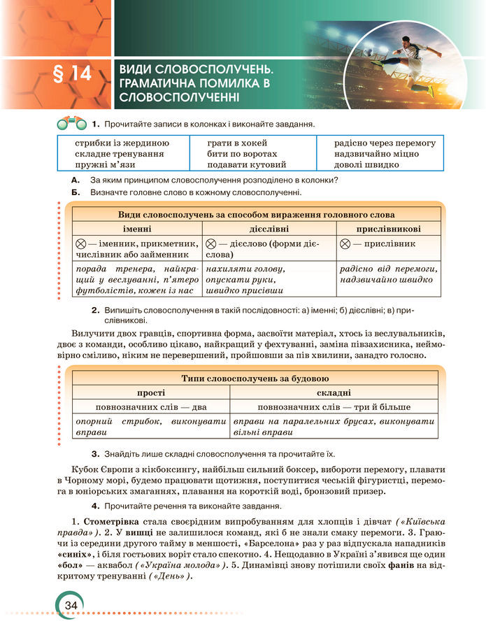 Підручник Українська мова 8 клас Авраменко (2025)