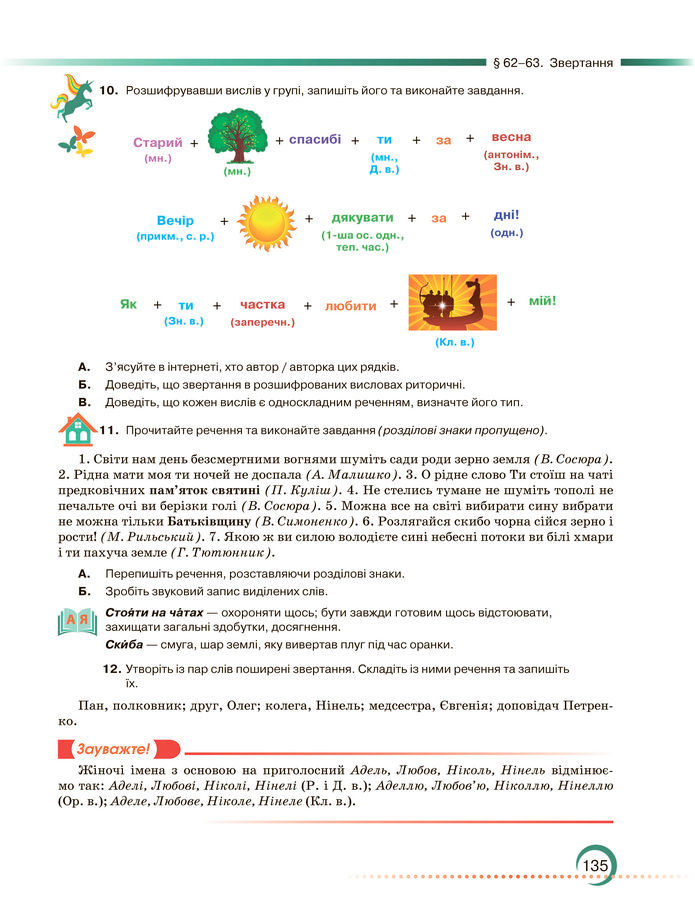 Підручник Українська мова 8 клас Авраменко (2025)
