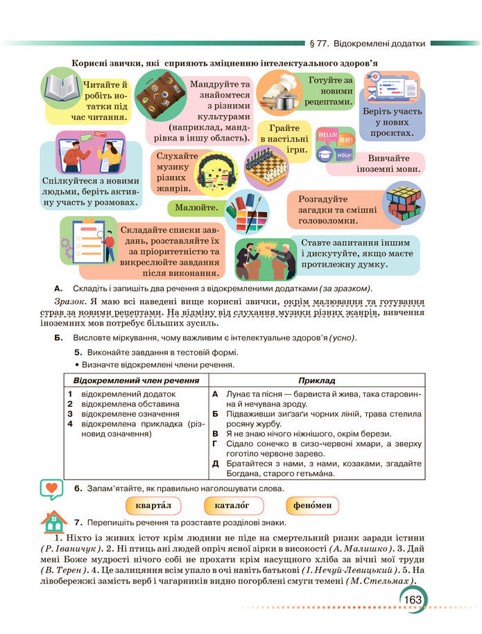 Підручник Українська мова 8 клас Авраменко (2025)