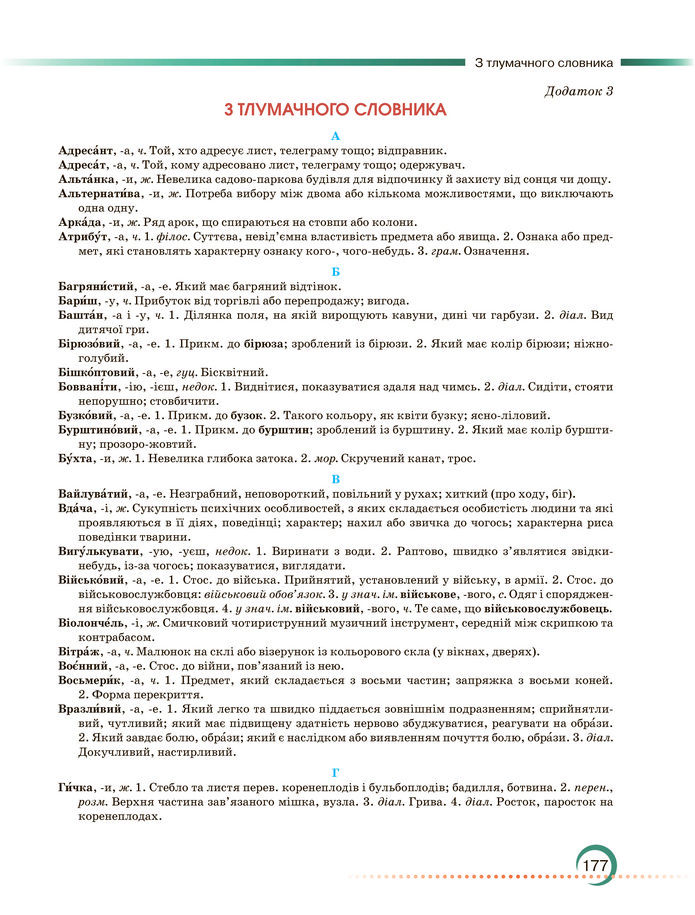Підручник Українська мова 8 клас Авраменко (2025)