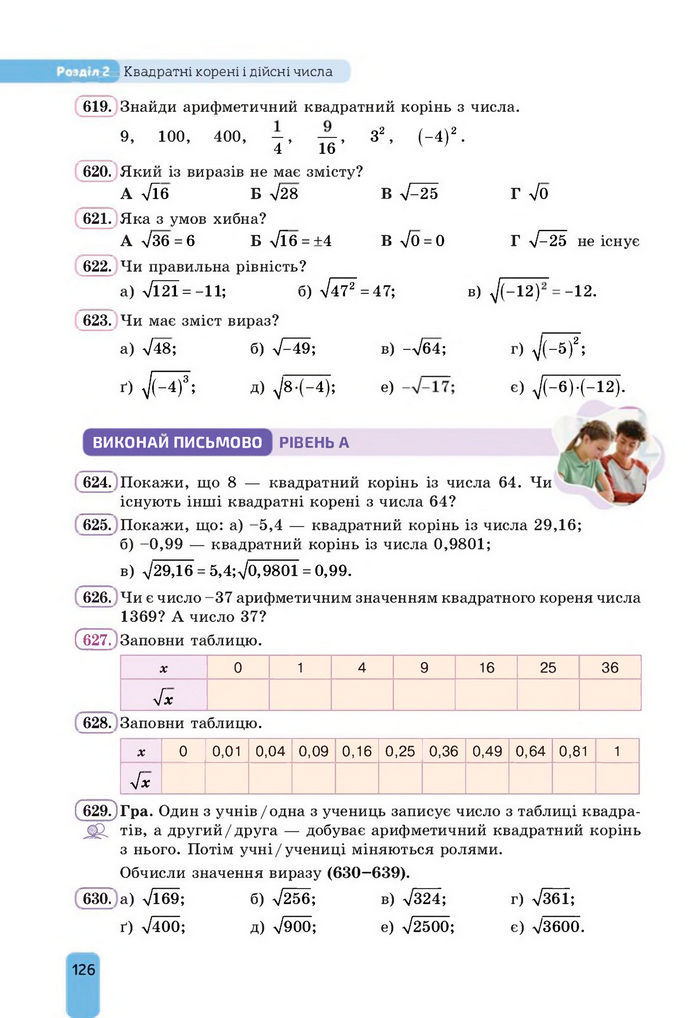 Підручник Алгебра 8 клас Бевз (2025)