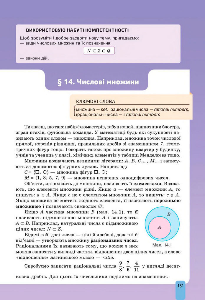 Підручник Алгебра 8 клас Бевз (2025)