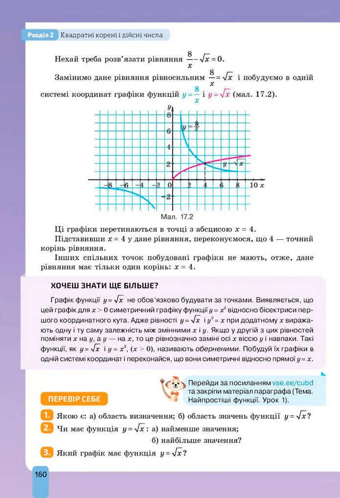 Підручник Алгебра 8 клас Бевз (2025)