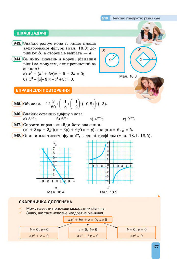 Підручник Алгебра 8 клас Бевз (2025)