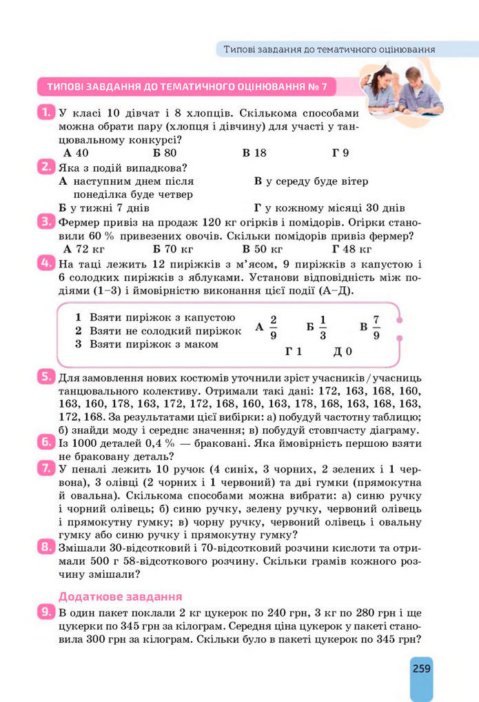 Підручник Алгебра 8 клас Бевз (2025)