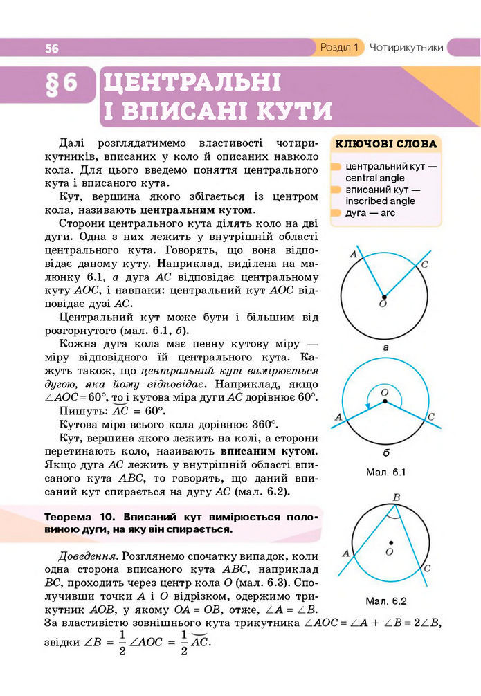 Підручник Геометрія 8 клас Бевз (2025)