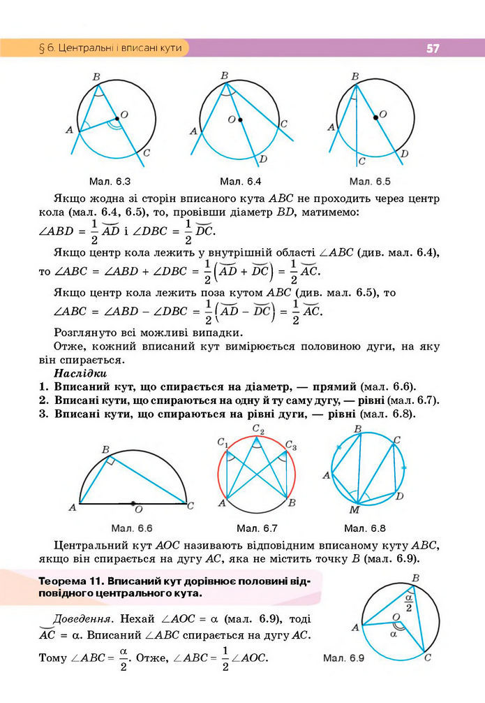 Підручник Геометрія 8 клас Бевз (2025)