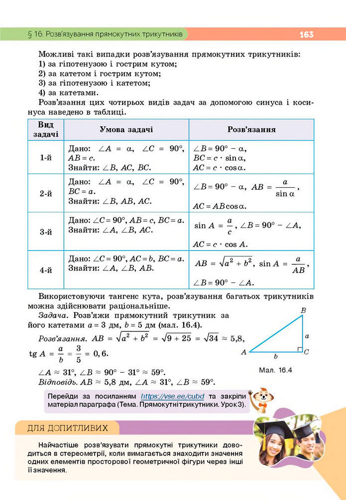 Підручник Геометрія 8 клас Бевз (2025)