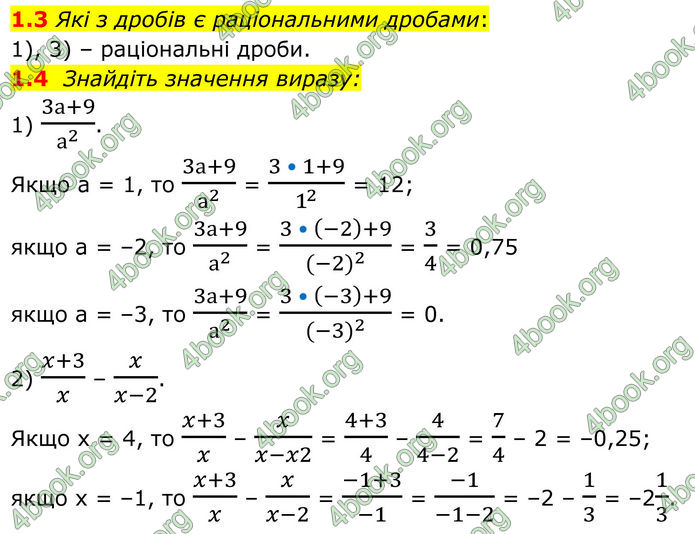 ГДЗ Алгебра 8 клас Істер (2025)