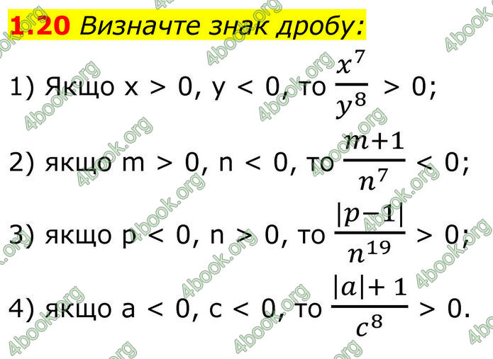 ГДЗ Алгебра 8 клас Істер (2025)