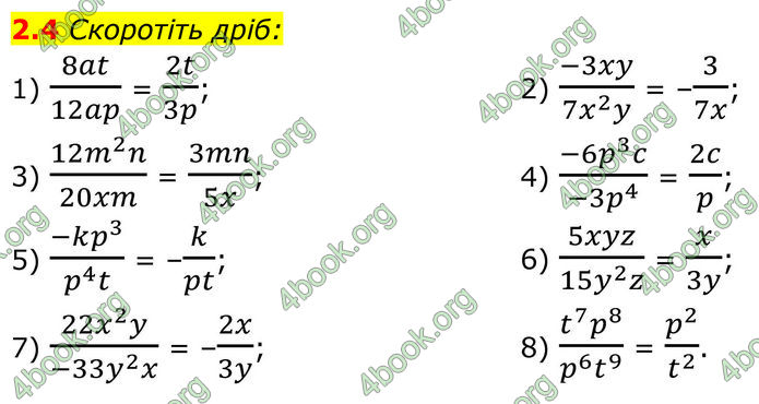 ГДЗ Алгебра 8 клас Істер (2025)